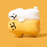 AirPods Case 4 Pro2 Silicone Amber Dog Cute Funny